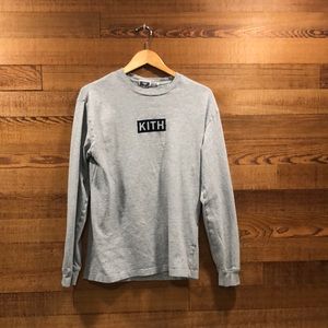 Kith Longsleeve Shirt Gray Large